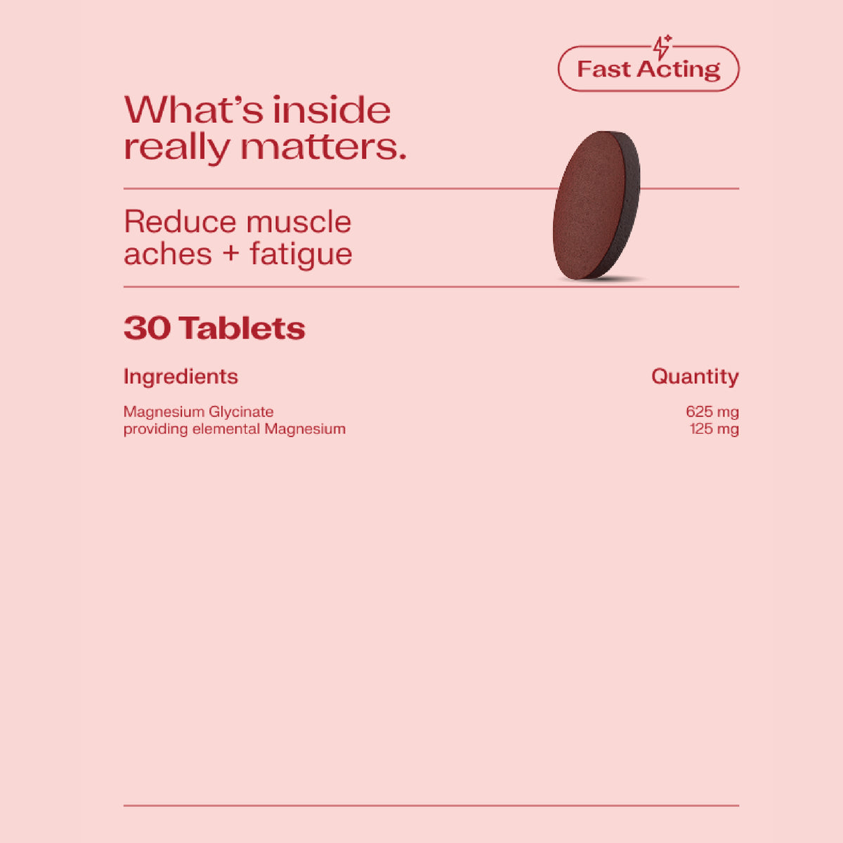 VitaminMe Magnesium Glycinate Supplement